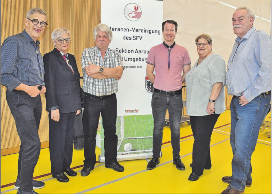 Den bisherigen Vorstand erweitert: Heinz Rüegg, Marlen Both (neu), Manfred Buser (neu), Tobias Zaugg, Doris Imhof und Beno Müller, nicht abgebildet Sportchef Roger Wehrli. (Bilder: Alfred Weigel)