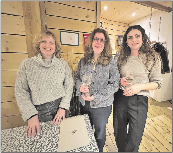 Im Vorstand (v.l.n.r.): Andrea Haldemann, Franziska Goldenberger und Heidi Wüthrich. (Bild: zVg.)