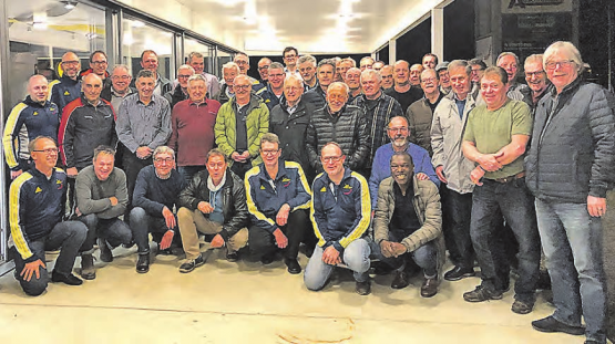Ein grosser Verein: Beim STV Gränichen,Abteilung Männer/Senioren sind aktuell 88 Vereinsmitglieder registriert. Gut die Hälfte besuchte die Generalversammlung. (Bild: zVg.)