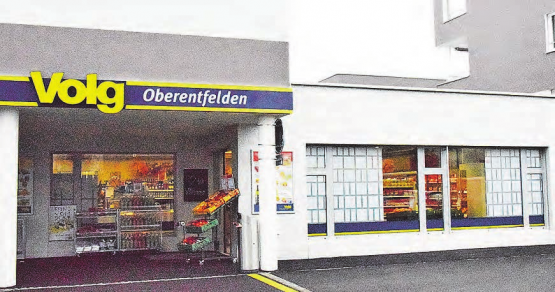Wieder um die Ecke einkaufen: Im Römerpark in Oberentfelden entstand ein moderner Volg-Laden. (Bild: st.)
