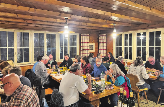 Mit einem gemütlichen Raclette-Abend im urigen Soodhüsli hat der Vorstand des Natur- und Vogelschutzvereins Oberkulm (NVV) den Einsatz seiner engagierten Helferinnen und Helfer gewürdigt. (Bild: zVg.)