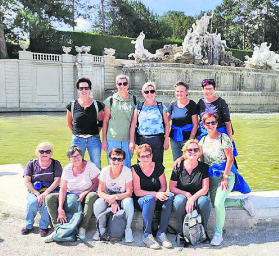 Zurück ging es dann auf dem Schienenweg: Die aufgestellte Reisegruppe verliess Wien mit schönen Erinnerungen im Gepäck. (Bild: zVg.)