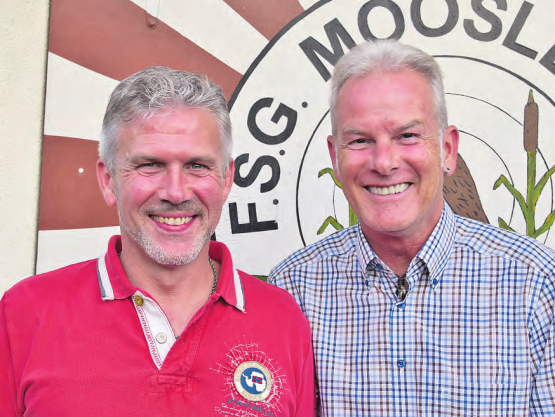 Stehen dem Moosleerauer Gemeinderat vor: Der am 23. September zum Gemeindeammann gewählte Daniel Dätwyler (li.) und Vizeammann Andreas Keller. (Bild aw.)