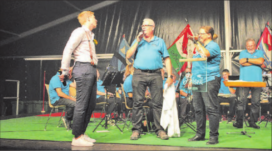 Dank diesem Schild, geschenkt von der MG Boniswil sind die Turner immer leicht zu finden.