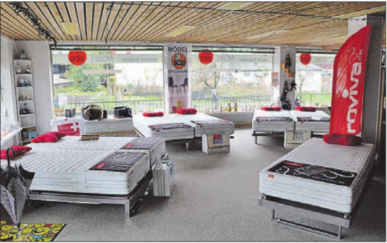 Schlafen Sie gut und tief in den Top-Matratzen von Roviva und den Möbeln im Hause Möbel Leu, Beromünster. (Bild: zVg.)