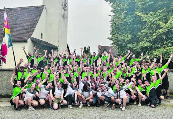 Eine stattliche Gruppe des Satus Gränichen genoss in Schafisheim ein perfekt organisiertes Turnfest. (Bilder: zVg.)