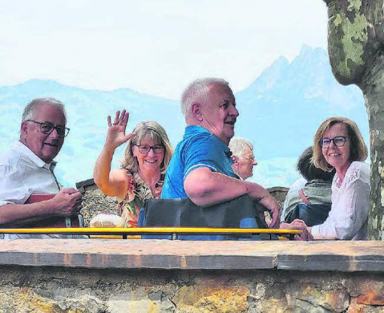 Sehenswürdigkeiten, Schifffahrt und die Gemeinschaft genossen: Die Seniorenreisen der ref. Kirche Kulm führten die rund 200 Teilnehmenden in die Innerschweiz. (Bild: zVg.)