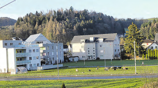 Erlass der Planungszone «neue Haltestelle WSB Oberkulm»: Der Gemeinderat hat eine Planungszone an der Rotkornstrasse beziehungsweise am Schrägweg beschlossen. (Bild: moha.)