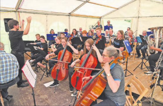 Letzter Auftritt der «Juniors» vor der Sommerpause: Ab Mitte August werden sowohl sie wie auch die «Seniors» wieder mit den Proben beginnen.