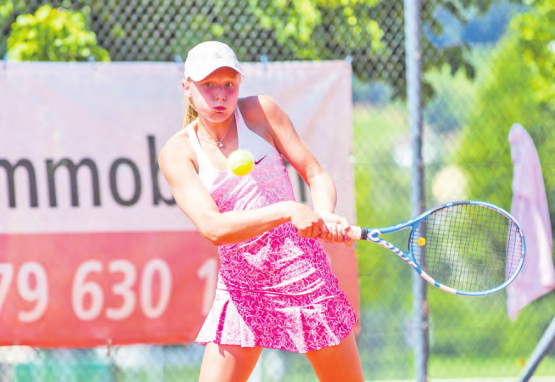 Sophie Lüscher im Einsatz: Die Seengerin gewann zwei Medaillen. (Bild: zVg.)