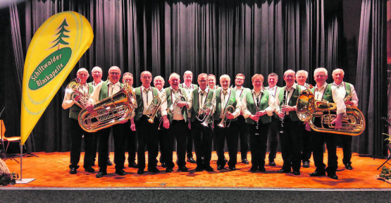 Gelungenes Konzert in der Mehrzweckhalle Walde: Die Schiltwalder Blaskapelle konnte kürzlich endlich wieder vor Publikum auftreten. (Bild: zVg.)