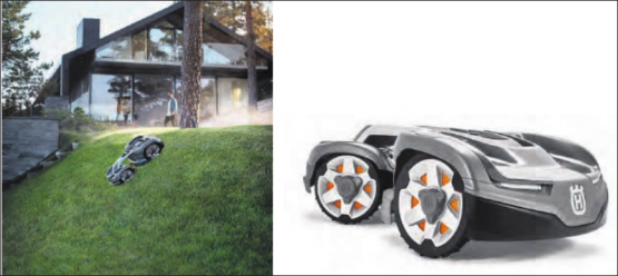 Der Husqvarna Automower 435X AWD erschliesst eine neue Kategorie von Rasenmährobotern. (Bild: zVg.)