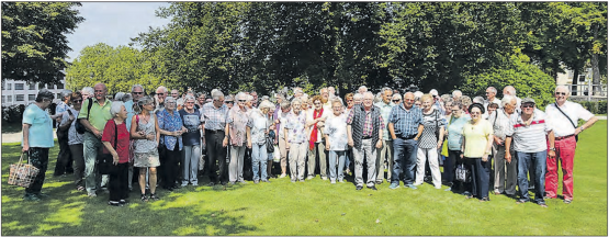 Eine ansehnliche Reisegruppe folgte der Einladung des gemeinnützigen Frauenvereins Schöftland: Die Mitreisenden wurden nicht enttäuscht, der Spätsommertag wird lange in bester Erinnerung bleiben. (Bild: zVg.)