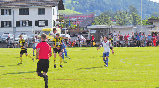 Schon nach sieben Minuten stand es 2:0: Aegeri fegte wie ein heftiger Sturm über die Gunzwiler hinweg. (Bild: zVg.)