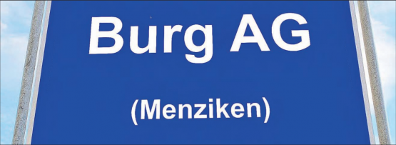 Erster Schritt zur Gemeindefusion: Die Gemeindeversammlungen sagen Ja zur Fusion von Menziken und Burg. Nun folgen am 15. Mai noch Urnenabstimmungen. (Fotomontage: mars.)