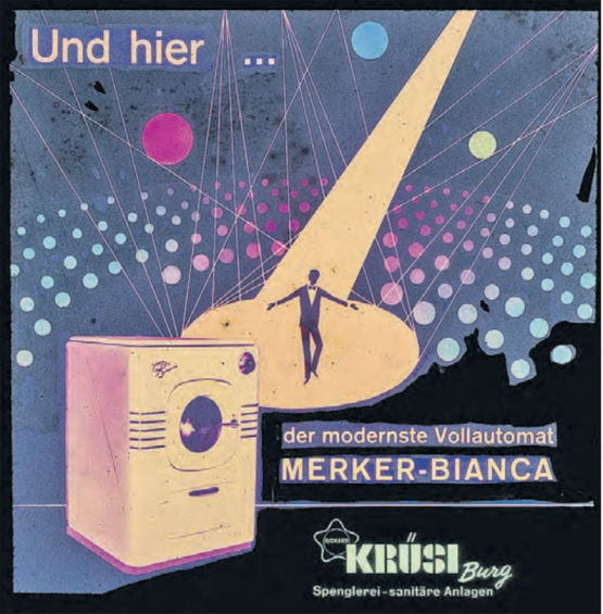 Firma Krüsi Burg: «Und hier … der Merker Bianca».