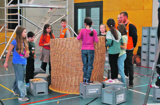 Viel Spass in der Mehrzweckhalle Holziken: Ein paar Stimmen fragten bereits, wann diese das nächste Mal wieder stattfinden würde. (Bild: zVg.)