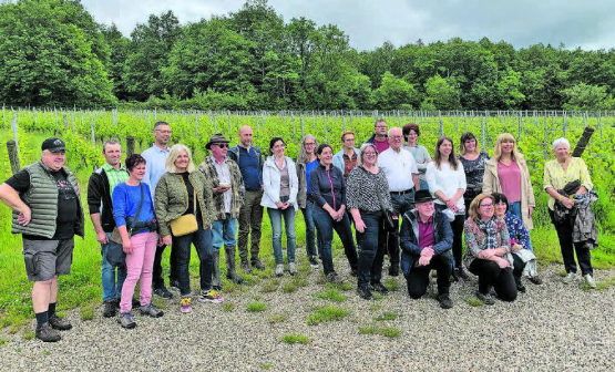 Eine Delegation von zehn Personen – Gemeinderat und Personal – folgte der Einladung der Behörden von Leimbach in Frankreich. (Bild: zVg.)