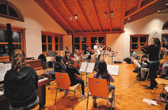 Das Streicherensemble Tutti begeisterte das Publikum. (Bilder: zVg.)