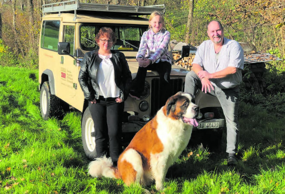 Thomas Zeier mit Familie (Bild: zVg.)
