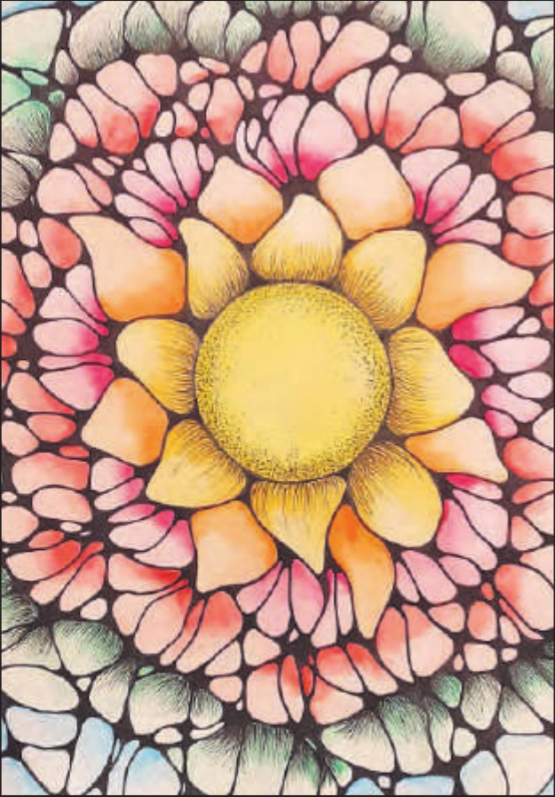 Eindrucksvolle Kraftbilder: Elvira Schmed zeigt ihre Werke in der Schürmatt Zetzwil. (Bild: zVg.)