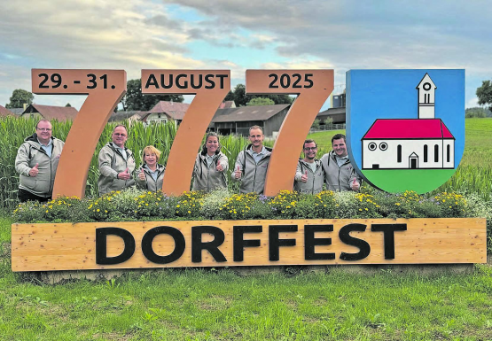 Das Organisationskomitee (v.l.): Jean-Luc Martin, Dani Hunziker, Renate Egli, Vera von Arx, Fabian Hauri, Joel Hauri und Nico Schmid (Bild: zVg.)