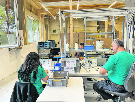 Die Eichenberger Gewinde AG ist weiter auf Expansionskurs. Der Standort Burg ist gesichert und für den Standort Sempach-Station sucht die Firma weitere Verstärkung. (Bild: zVg.)