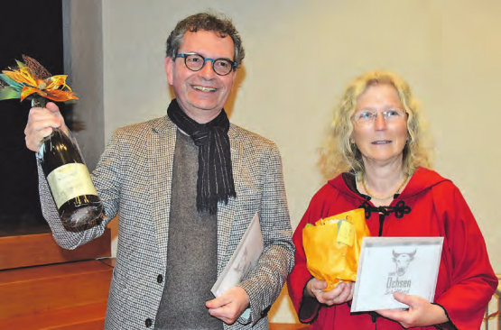 Sie werden die frei werdenden Stunden geniessen: Die zurücktretenden Revisoren Kurt Leuenberger und Sabina Geissmann Tribelhorn.