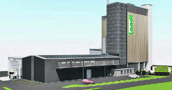 Neubau für 13 Millionen Franken: Visualisierung des modernen und leistungsfähigen Agrar-Kompetenzzentrums in Kölliken. (Bild: zVg.)