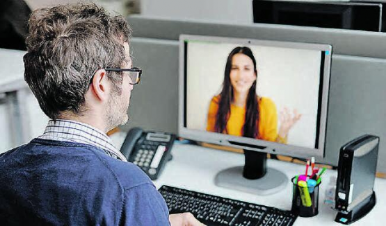 An der digitalen Lehrstellenbörse können Lehrbetriebe potenzielle Lernende kennenlernen. (Bild: zVg.)