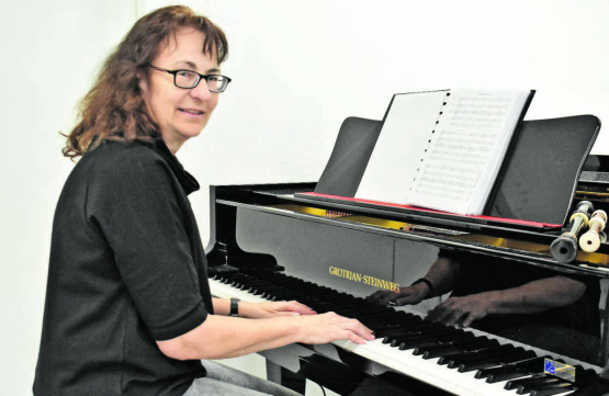 40 Jahre lang hat Regula Gehrig die Musikschule Reinach wesentlich mitgeprägt, nun gibt sie die Leitung in neue Hände und tritt in den wohlverdienten Ruhestand. (Bild: hg.)