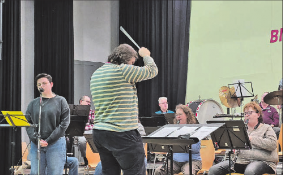 Endspurt: Bei den letzten Proben wird das Programm perfektioniert. (Bild: zVg.)