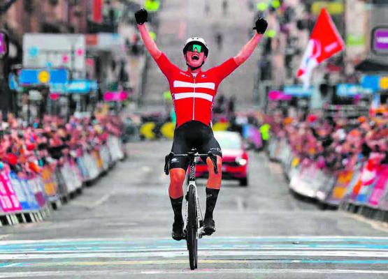 Weltmeister Albert Philipsen geht beim GP Rüebliland als Favorit ins Rennen. (Bild: zVg.)