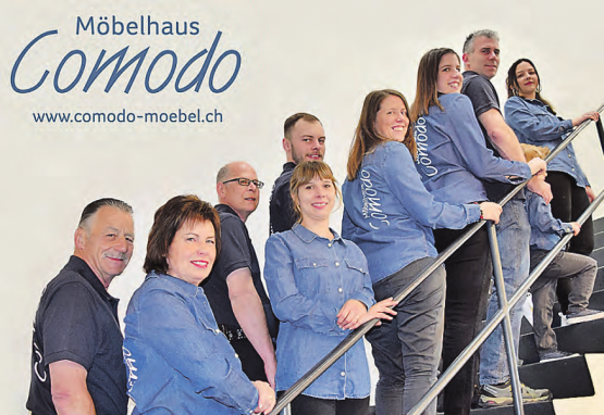 Willkommen zum grossen Fest: Das Möbelhaus Comodo in Dürrenäsch feiert Jubiläum. (Bild: zVg.)