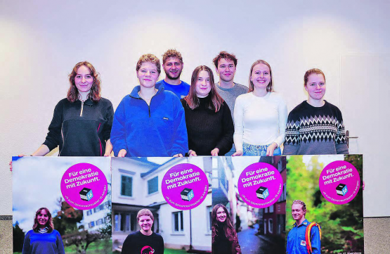 Pressekonferenz des Abstimmungskomitees zum Stimmrechtsalter 16 im Aargau. (Bild: zVg.)