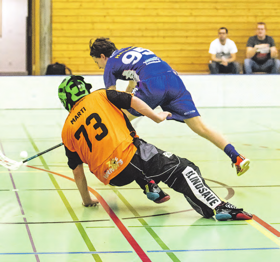 Traf zweimal im Heimspiel gegen Moosseedorf und einmal gegen Deitingen: Der Lok-Reinach-Schwede Tim Nyh. (Bild: fotojaus.ch)