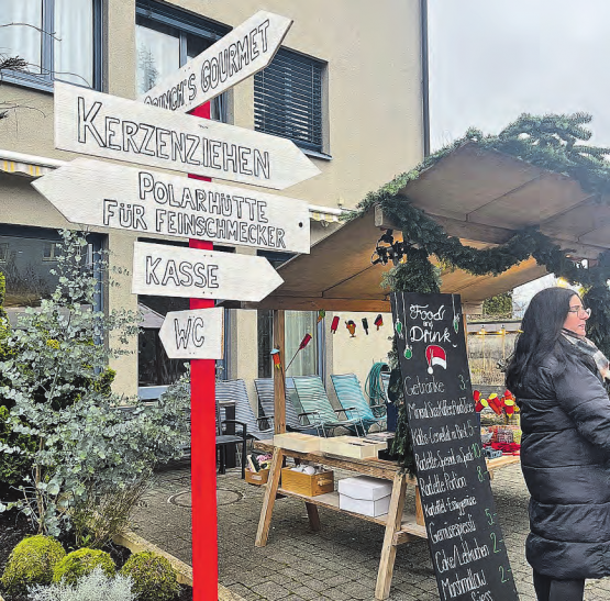 Im Weihnachtsdorf der Stiftung gab es allerlei zu entdecken und geniessen.