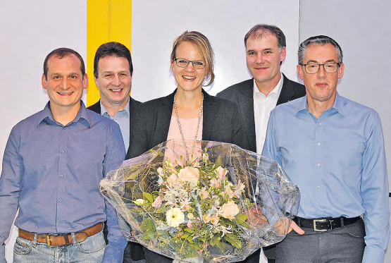 Der Gemeinderat der fusionierten Gemeinde Reitnau setzt sich im nächsten Jahr wie folgt zusammen: (v.l.n.r.) Michel Strub, Markus Baumann, Gemeindeammann Katrin Burgherr-Burgherr, Peter Hochuli und Uwe Matthiessen. (Bild aw.)