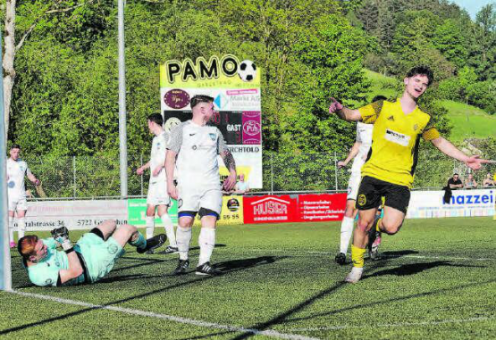 Wieder nichts: Gränichen verliert deutlich. (Bild: Roland Jaus)