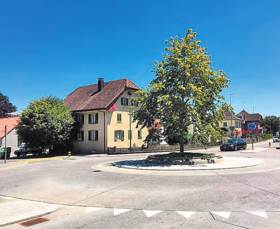 Bauernhaus am Kreisel: Die Gemeinde Boniswil hat die Liegenschaft erworben. (Bild: zVg.)