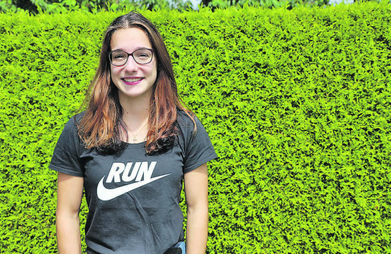 Mit Freude am Laufsport: Spitzenathletin Michelle Gloor aus Gontenschwil nimmt nach der U23-EM einen Podestplatz an den Schweizermeisterschaften in Nottwil ins Visier. (Bild: rc.)