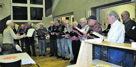 Eine erfreuliche Anzahl Sänger: Der Seniorenchor Schöftland besteht seit vielen Jahren und freut sich immer wieder über neue Mitglieder. (Bilder: st.)