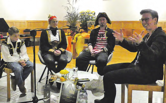 Die sympathischen Piratenbäcker waren zu Gast an der Firobe Chile in Gontenschwil. (Bild: zVg.)