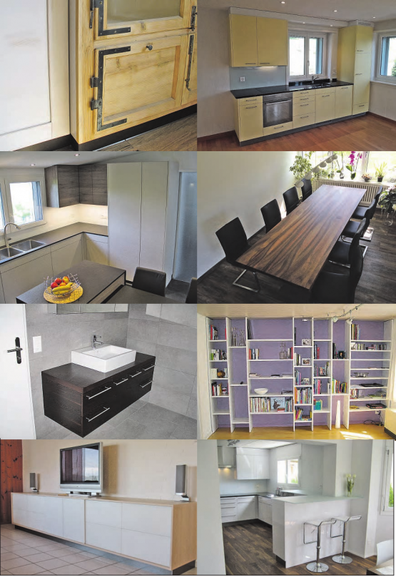 Ihr regionaler Küchenbauer und Schreinerprofi aus Leimbach. (Bilder: zVg.)