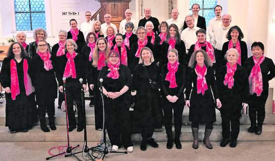 Der Gospel-on Gospelchor begeisterte das Publikum in Gontenschwil und Seon mit seinem vielseitigen Programm. (Bild: zVg.)