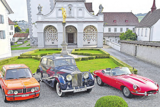 Es ist wieder so weit: Am Pfingstsonntag, 9. Juni, werden in Beromünster die Oldtimer wieder in Reih und Glied stehen. (Archivbild: Te.)