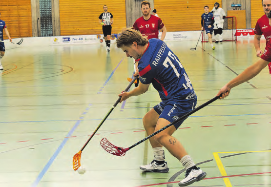 Lok-Stürmer Jesse Arola traf gegen Aarau drei Mal. (Bild: Roland Jaus)