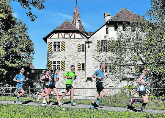 Fast alles beim Alten: Für die Teilnahme am Hallwilersee-Lauf ist ein Covid-Zertifikat erforderlich. Infos unter www.hallwilerseelauf.ch. (Bild: zVg.)