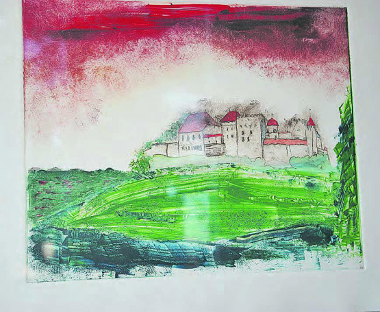 Die Werke regionaler Künstler stehen im Mittelpunkt der Ausstellung im Atelier DruckArt in Seon. (Bild: hh)