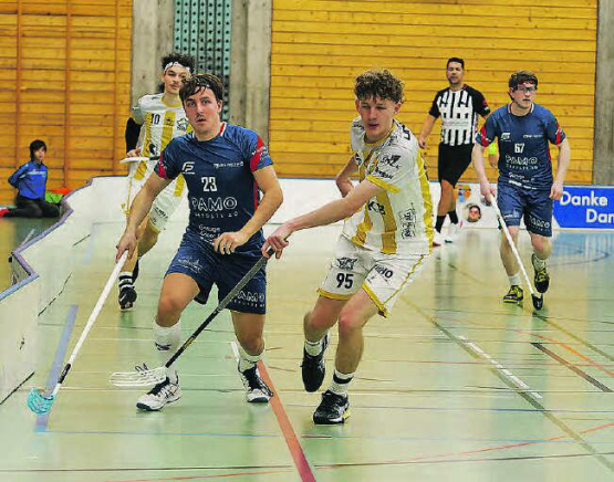 Lok Reinach im Vormarsch: In der Pfrundmatt reichte es noch nicht für einen Punktgewinn, dieser folgte am Sonntag im Sarganserland. (Bild: Roland Jaus)